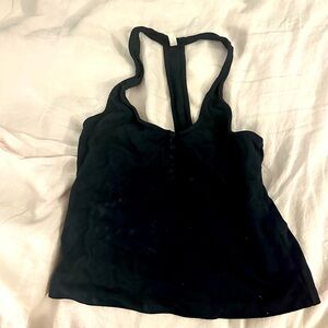 Black free people t-back tank intimates